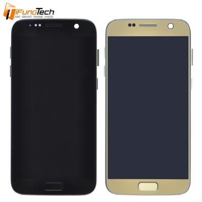 China Super Amoled Super Amoled For Samsung S7 LCD Touch Screen Digitizer Assembly For Samsung Galaxy S7 SM-G930 LCD Display for sale