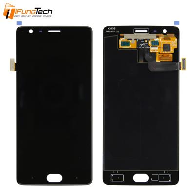 China Mobile Phone LCDs For OnePlus 3 A3000 A3003 A3010 3T LCD Display Digitizer Touch Screen With View Assembly Replacement Parts 5.5