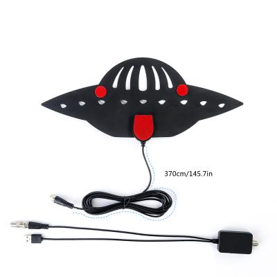 China External 4K 1080P TV Antenna Freeview Channels UHF VHF Amplified Hd Digital Indoor HDTV Mini Tv Antenna 330*130*0.8mm for sale