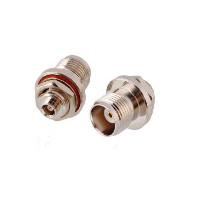 China TNC MCX Antenna Cable Extension Waterproof Female Connector to Female Coaxial RF Connector Adapter for sale