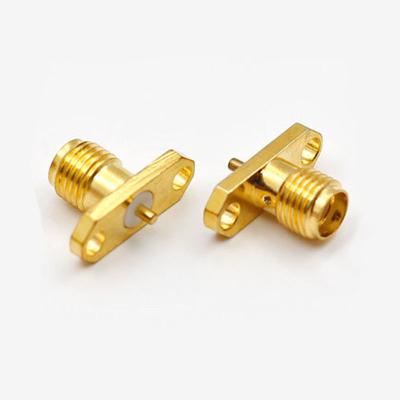 China Expert RF Antenna Coaxial Cable Adapter Factory Customized OEM Wireless Antenna SMA Jack Aerial Cable Plug RF sma905 Clamp Connector extension for sale