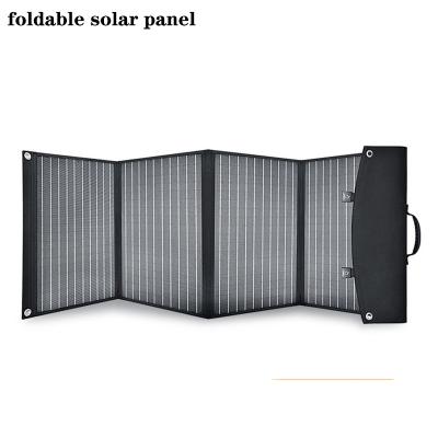 China New Arrivals Folding Solar Panel Charger 120w Portable Outdoor Foldable Solar Panel 528*350*45mm for sale