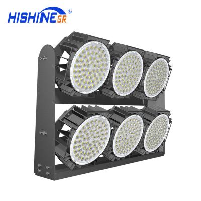 China Sports Stadiums Hishine Baseball Field Lighting 700w 1000w 1300w Waterproof IP67 Led Flood Light For Stadium for sale