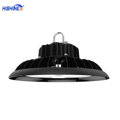 China Applied High Bay Light IP65 UFO LED 100W 150W 200W Warehouse Hishine Warehouse Factory Garage Shop Super Bright Gym Shop for sale