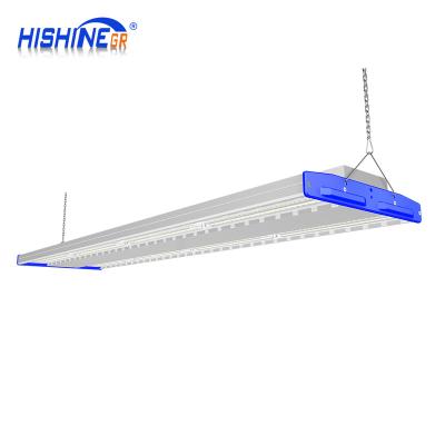 China HISHINE Warehouse GROUP K5 DLC 200lm/w high lumen linear high bay industrial led lamp 500W led linear high bay light for sale