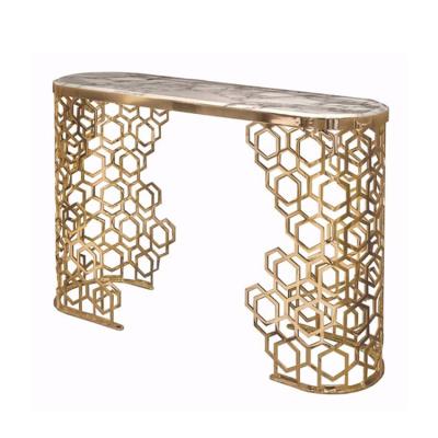 China Nordic modern luxury tempered glass furniture top storage coffee table entry side table for sale