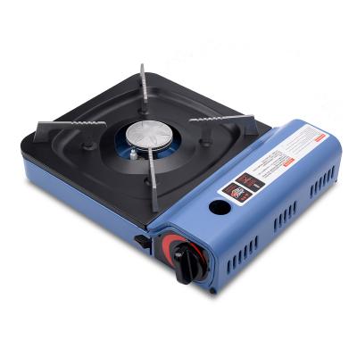 China Automatic Ignition Hotel Portable Butane Stove Outdoor Camping Gas Stove with Mini Carrying Case for sale