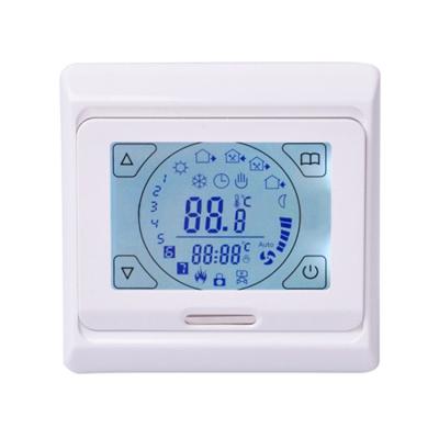 China 16A 230VAC Traditional Programmable Floor Heating Thermostat for sale