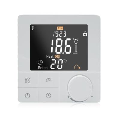 China Traditional Warm Floor Floor Heating Thermostat Digital Radiant Cold Room Thermostat for Floor Heating WIFI TUYA for sale