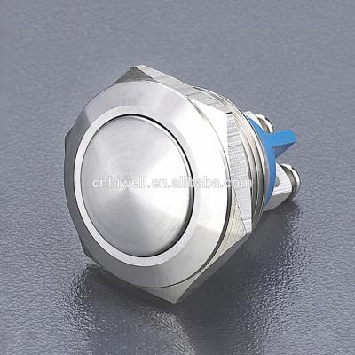 China anti-vandal push button switch electrical screw terminal domed JS19B-10 JS19B-10 for sale