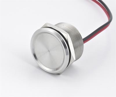 China 19MM Piezo Switch Waterproof Stainless Steel 316 Latching Latching for sale