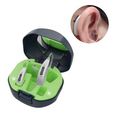 China ELHearing BTE USB Rechargeable Wireless Hearing Amplifier Digital bluetooth Hearing Aids Earphone for Deaf for sale