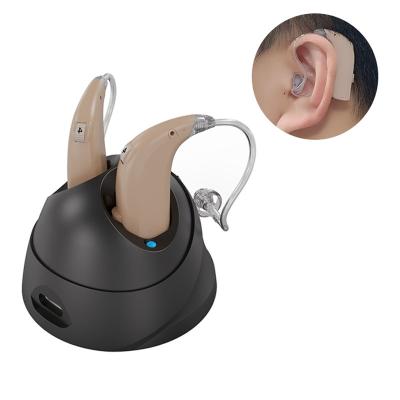 China ELHearing Digital bluetooth Seniors Hearing Aids Medical Adult Bluetooth Rechargeable Hearing Aids Rechargeable Health Care Products for Deaf for sale