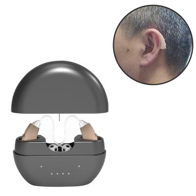 China ELHearing Items Built-in Battery Case Rechargeable New Digital BTE Ear Filling Ear Hear Aid Amplifier Hearing Aids Filling Cheap Price Elders for sale