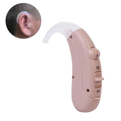 China ELHearing Hear Aids Supplier Behind The Ear Machine 675A Analog Deaf Hearing Aids BTE Hearing Aid for sale