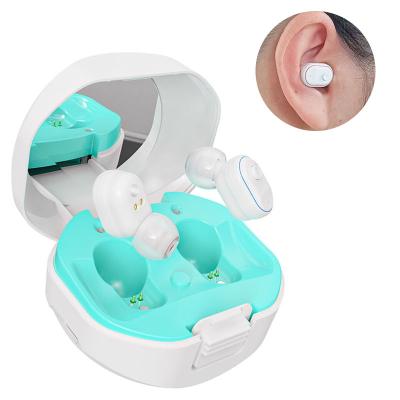 China ELHearing China Digital Rechargeable ITC High Quality Invisible Hearing Aids Mini Bluetooth Hearing Aid Ear for Elderly for sale