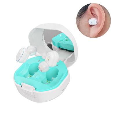 China ELHearing Rechargeable Multi Channel Digital bluetooth Rechargeable In The Ear Hearing Aids For Nearly Deaf People for sale