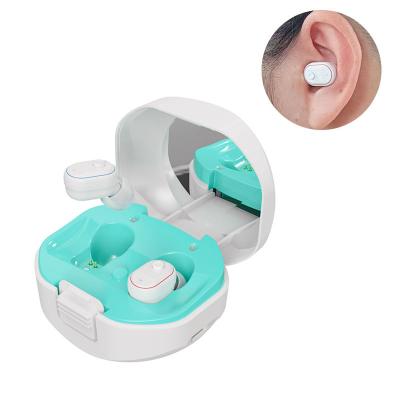 China Professional Digital rechargeable bluetooth ELHearing hearing aids bluetooth in ear canal rechargeable original hearing amplifier for deaf for sale