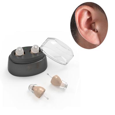 China Charging Case with Type-C Interface ELHearing Ear facilitates ITC Rechargeable Analog Hearing Aid Audiphones for Seniors Earphone Hearing for sale