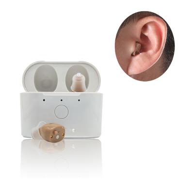 China Digital Magnetic Charging ELHearing Hearing Aids Earbuds For Seniors Tinnitus Rechargeable Hearing Aid for sale