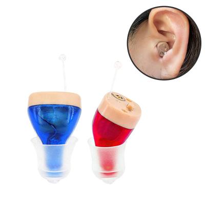 China Fill In Case ELHearing Mini Adjustable Sound Hearing Aid Portable Small Invisible Ear Sound Amplifier Ear Care Tools for sale