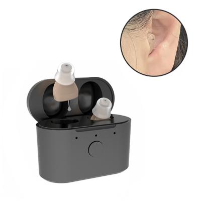 China Charging Case With Type-C Interface ELHearing Hearing Aid Adult USB Rechargeable Type Mini Long Working Time Wear Comfortable Hearing Aid for sale