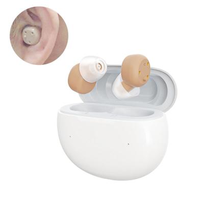 China Filling Box with Power Storage Function Mini CIC Rechargeable Invisible Magnetic Ear Filling ELHearing Hearing Aids for Deafness Amplifier Earphone for sale