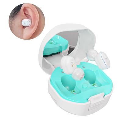 China ELHearing digital rechargeable bluetooth sound amplifier invisible rechargeable hearing aids device for the deaf for sale