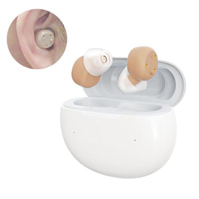 China Charging Box with Power Storage Function ELHearing Hearing Aids Device Mini Magnetic Charging Sound Amplifier for Hearing Impaired Elderly Personal Health Care for sale