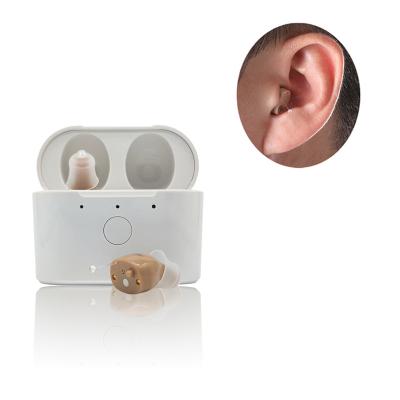 China ELHearing Magnetic Adjustable Mini Hearing Aids Amplifier Portable Sound Portable Invisible Amplificadore Para Sordos Audifonos Digital Recharge for sale