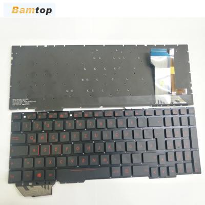 China Optical for Asus GL553 GL553VE ZX553VD FX553VD GR Red Backlit German Keyboard for sale