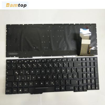 China Optical German Keyboard for Asus GL553 GL553VE ZX553VD FX553VD RGB GR Color Backlit Keyboard for sale