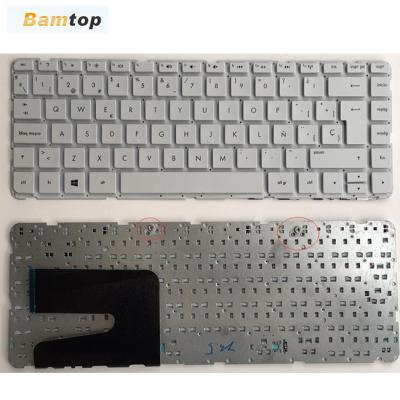 China Internet Keys Laptop Keyboard For HP 14-N 14-D 240 G3 G2 Spanish Keyboard No Frame for sale