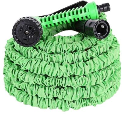 China Expandable Gartenkraft Hose Adjustable Magic Self with 7 Models Spray Gun Garden Hose Car Joint for sale