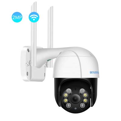 China Night Vision Dropshipping 1080P 5MP Wireless PTZ IP Security AI Camera Human Detect TF Card CCTV Recording Mini Home Camera for sale