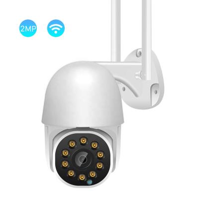 China NIGHT VISION BESDER Tuya 1080P PTZ Wifi IP CCTV Camera 4X Digital Zoom Security PTZ Speed ​​Dome Wireless Home Outdoor Camera for sale