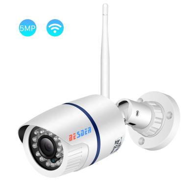 China IP Wireless Bullet NIGHT VISION BESDER 5MP CCTV Camera Security Camera Wifi Waterproof Outdoor Home Network Video Camera for sale