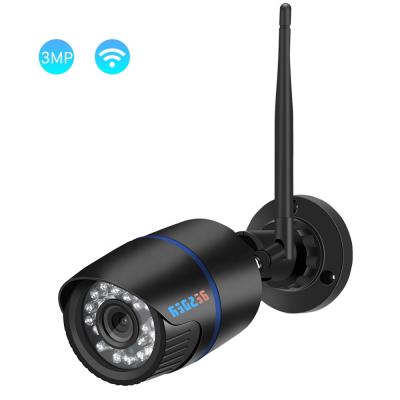 China BESDER NIGHT VISION CCTV Full HD 3MP Wifi Ip Camera Wireless Wire-free Camera Security With SD Card Slot Max To 64GB RTSP for sale