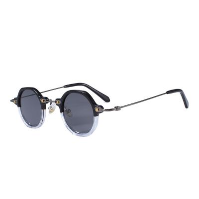 China New Fashion Luxury Round Sunglass Round Sunglasses Retro Sun Glasses For Summer for sale