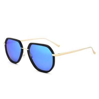 China New Fashion Sunglasses Metal Retro Fashion Sunglasses Men Women's Vintage Uv400 Round Sunglass 2021 Luxury Sunglass for sale