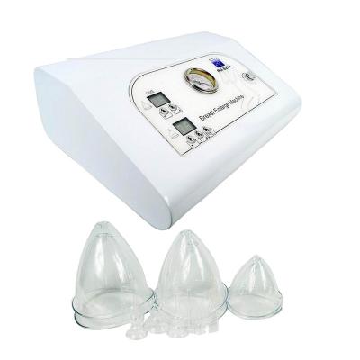 China Portable Electronic Pulse Massager Vacuum Therapy Breast Massage Sucking Enhancer Butt Lift Machine Breast Therapy Cupping Machine for sale