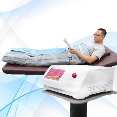 China Skin tightening leg massage air pressure waist pressotherapy pants upper slimming machine/lymphatic drainage presoterapia salon equipment for sale