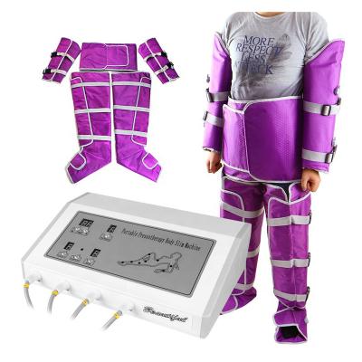 China Far Infrared Weight Loss Heating Pressotherapy Sauna Suit Drainage Air Pressure Lymphatic Massage For Body Relax for sale