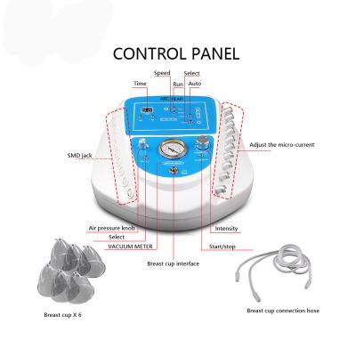 China Breast Enhancers Vacuum Breast Enlarger Beauty Machine EMS Correction Body And Weight Loss Slimming Machine for sale