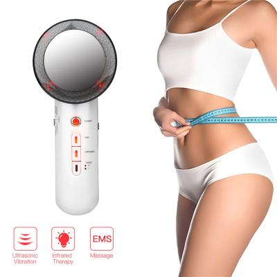 China 2022 Hot Selling Anti-Puffiness Ultrasound Cavitation EMS Body Slimming Massager Fat Weight Loss Infrared Therapy Skin Face Care Device for sale