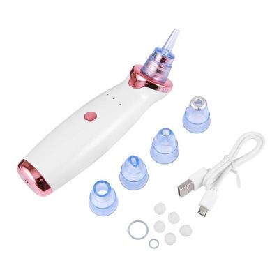 China Black Head Blackhead Acne Remover Extractor Tool Kit Blackhead Removal 5 Pore Detergent Electric Head Vacuum Suction Facial Blackhead Remover Vacuum for sale