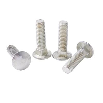 China DIN603 Stainless Steel Carbon Steel Round Square Neck Screw Head Carriage Bolt for sale