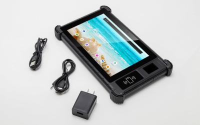 China Waterproof IP65 Quad Core 2.0 2GB RAM 32GB ROM Rugged Tablet PC Fingerprint NFC for sale