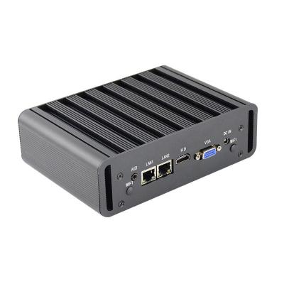 China I7 4500U /I7 5500U Desktop mini pc computer kern I7 dual ethernet fanless mini pc computer desktop pc Te koop