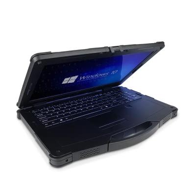 China Hardbook militar resistente de 15,6 polegadas Intel I5 I7 Win 10 Industrial Ip65 à venda